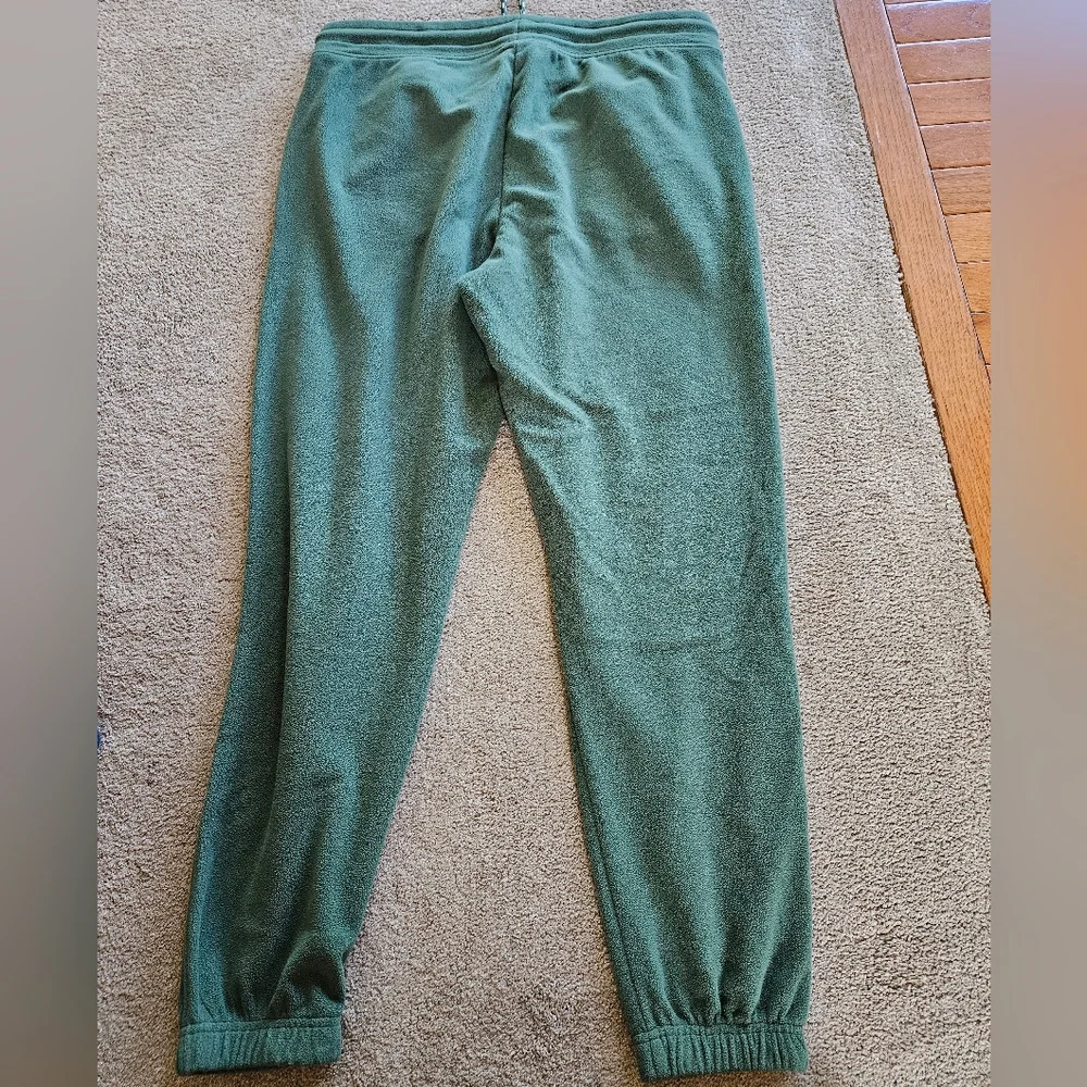 Eddie Bauer Fleece Sweatpants, Medium, Green - Picture 3 of 3